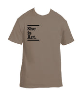 Load image into Gallery viewer, "She is Art" tee