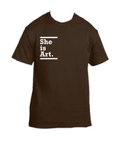 Load image into Gallery viewer, "She is Art" tee