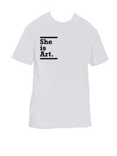 Load image into Gallery viewer, "She is Art" tee
