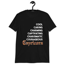 Load image into Gallery viewer, Capricorn Unisex Tee (Orange)
