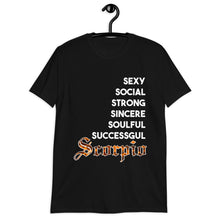 Load image into Gallery viewer, Scorpio Unisex Tee (Orange)