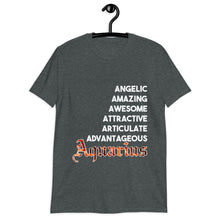 Load image into Gallery viewer, Aquarius Unisex Tee (Orange)