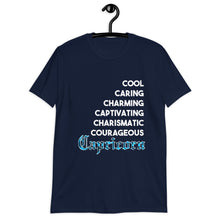 Load image into Gallery viewer, Capricorn Unisex Tee (Blue)