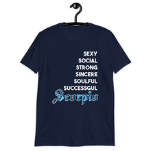 Load image into Gallery viewer, Scorpio Unisex Tee (Blue)
