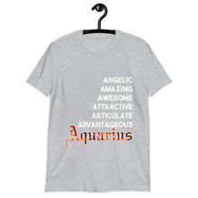 Load image into Gallery viewer, Aquarius Unisex Tee (Orange)