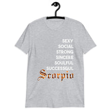 Load image into Gallery viewer, Scorpio Unisex Tee (Orange)