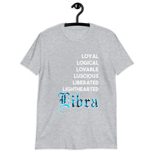 Load image into Gallery viewer, Libra Unisex Tee (Blue)