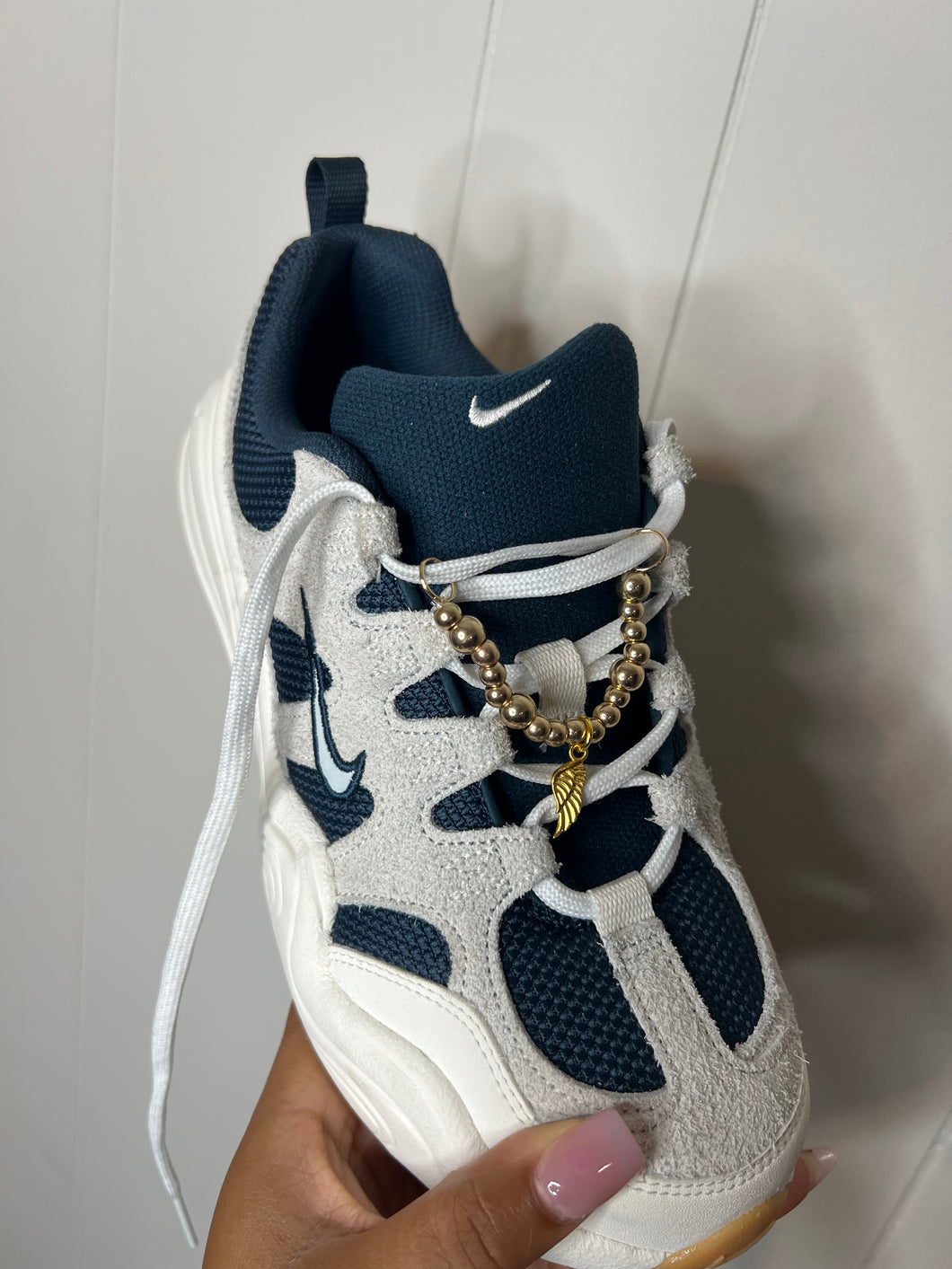 Gold Wing Shoe Chain