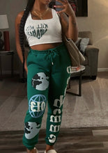 Load image into Gallery viewer, White &quot;Kill With Kindness&quot; Cropped Tank w/ Puffed Font
