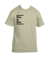Load image into Gallery viewer, &quot;She is Art&quot; tee
