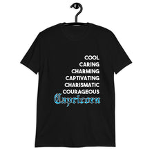 Load image into Gallery viewer, Capricorn Unisex Tee (Blue)
