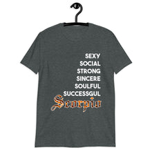 Load image into Gallery viewer, Scorpio Unisex Tee (Orange)
