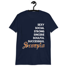 Load image into Gallery viewer, Scorpio Unisex Tee (Orange)
