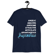 Load image into Gallery viewer, Aquarius Unisex Tee (Blue)
