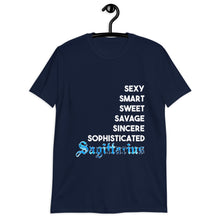 Load image into Gallery viewer, Sagittarius Unisex Tee (Blue)
