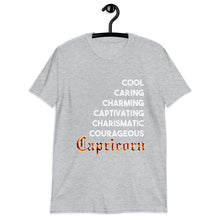 Load image into Gallery viewer, Capricorn Unisex Tee (Orange)
