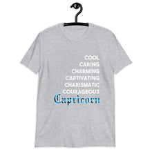 Load image into Gallery viewer, Capricorn Unisex Tee (Blue)

