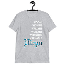 Load image into Gallery viewer, Virgo Unisex Tee (Blue)

